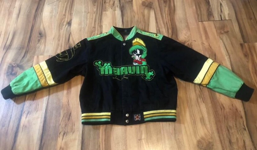 JH Designs Marvin the Martian kid's racing jacket great pre