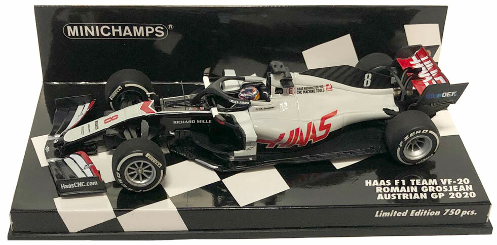 ミニチャンプス　1/43ケビン　マグヌッセン　3台セット Yahoo!オークション -「ハース f1」(ミニカー) の落札相場・落札価格