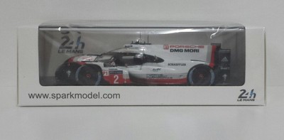 Spark 1/43 Model Car Miniature Porsche 919 Hybrid 24H Le Mans 2017