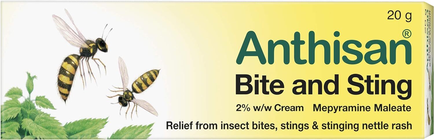 Anthisan Bite & Sting Cream ,Relief From Insect bites For