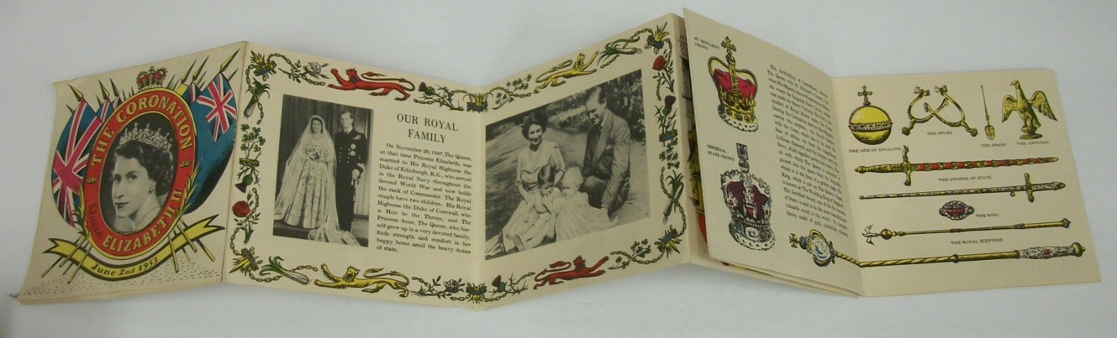 Coronation of Queen Elizabeth II 1953 Souvenir Booklet Program