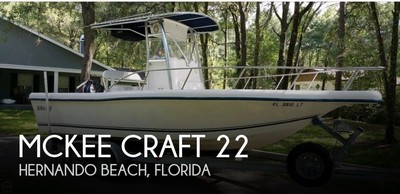 2002 Mckee Craft 22 Used