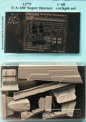 Aires Hobby 4279 1:48 F/A18F Cockpit Set For HSG