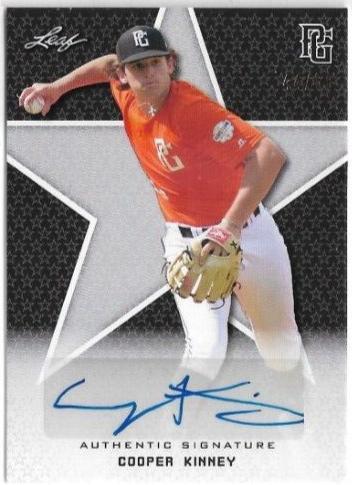 2020 Leaf Perfect Game National Showcase - Cooper Kinney #BA-CK1