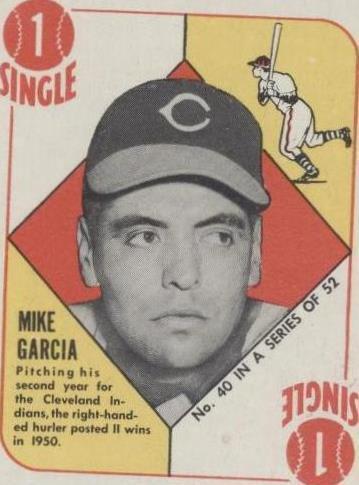 1951 Topps - Mike Garcia #40