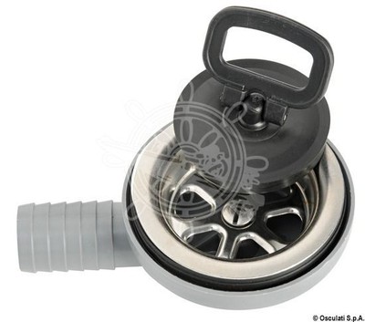 Osculati Drain outlet SS/moplen