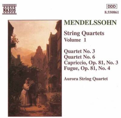 Mendelssohn: String Quartets, Vol 1 - Audio CD By Felix Mendelssohn - GOOD