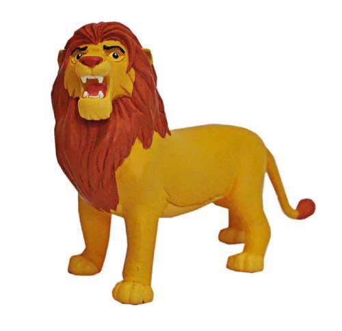 Personaggio Disney Il Re Leone Simba Ruggente 12,7 CM Nuova Dipinto A La Mano - Bild 1 von 1