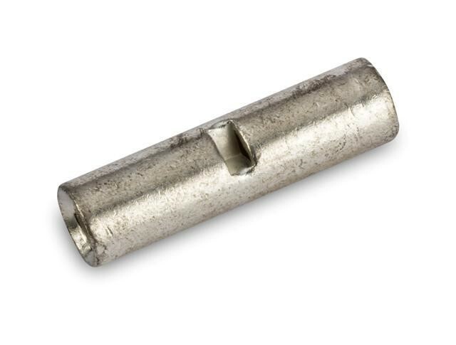 10-Pack 8 Gauge Uninsulated Butt Connectors For Car Audio Wiring - Seamless, By Metra 4 thumbnail image