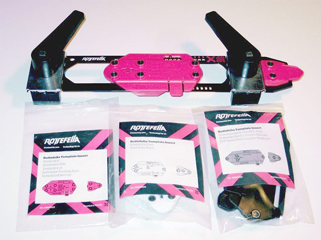 NEW Rottefella Telemark NNN BC 3-pin Mounting JIB NIS Binding Plates Voile 3pc