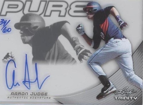 2013 Leaf Trinity - Aaron Judge #P-AJ1