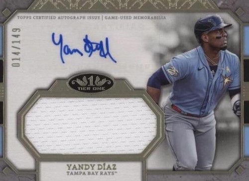 2024 Topps Tier One - Yandy Diaz #AT1JR-YD