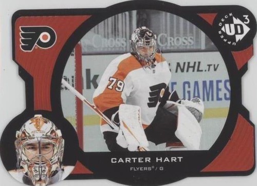 Carter Hart 2020-21 Upper Deck Suit Variation #134