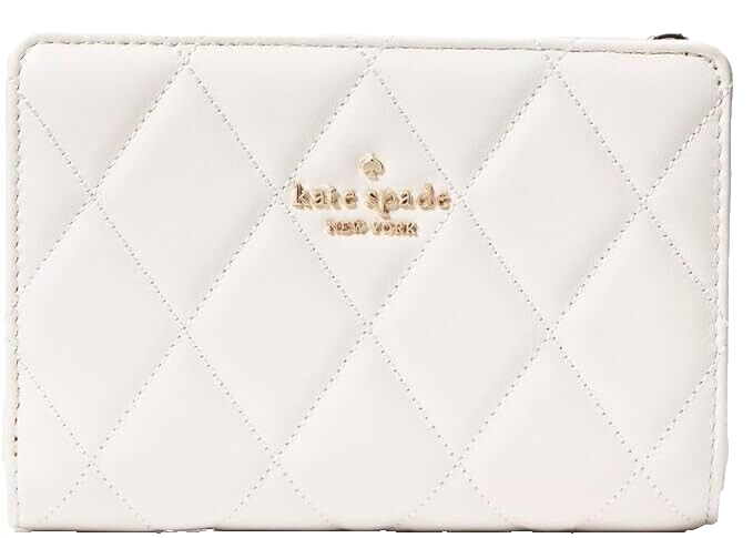 Kate Spade Carey Quilted Leather Medium Compact Bifold