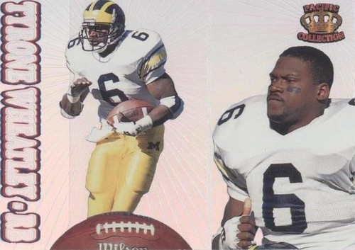 1995 Pacific Prisms Tyrone Wheatley #108