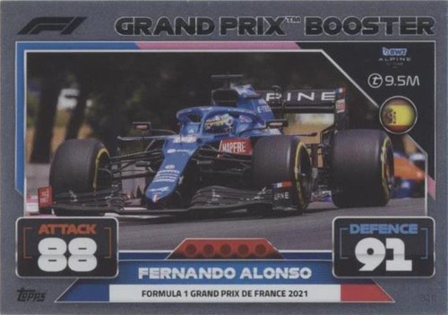 Fernando Alonso 2024 Topps Chrome F1 Driver of the Day