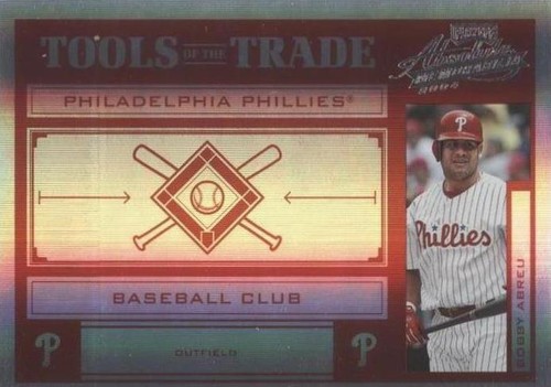 2004 Playoff Absolute Memorabilia - Bobby Abreu #TT-21