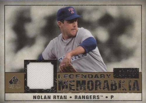 2008 SP Legendary Cuts - Nolan Ryan #LM-NR