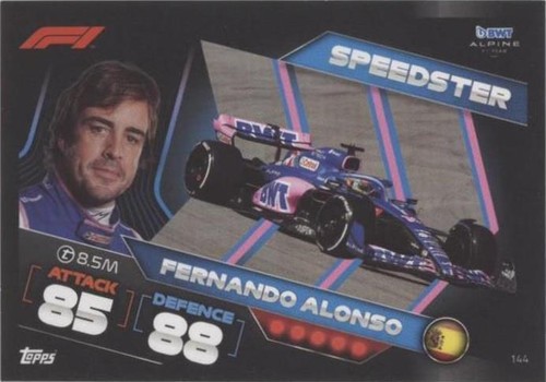 Fernando Alonso 2024 Topps Chrome F1 Driver of the Day