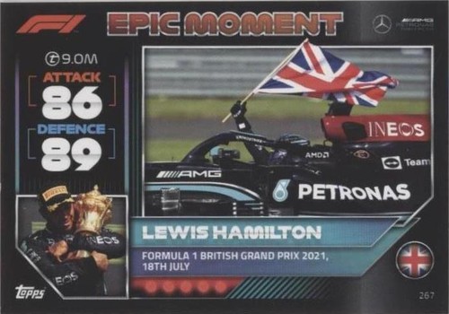 2022 Topps F1 Turbo Attax - Lewis Hamilton #267