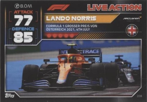 1:43 BURAGO Mclaren F1 Mcl36 #4 Australian Gp 2022 Lando