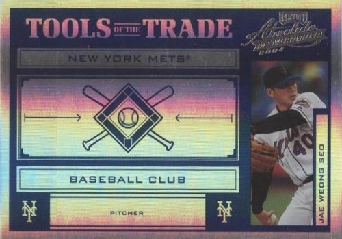 2004 Playoff Absolute Memorabilia - Jae Weong Seo #TT-61