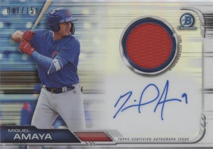 2019 Bowman Chrome - Miguel Amaya #BCAR-MA