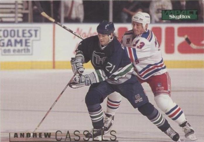 1995-96 Skybox Impact - Andrew Cassels #72