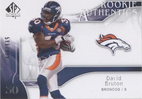 2009 SP Authentic David Bruton #236