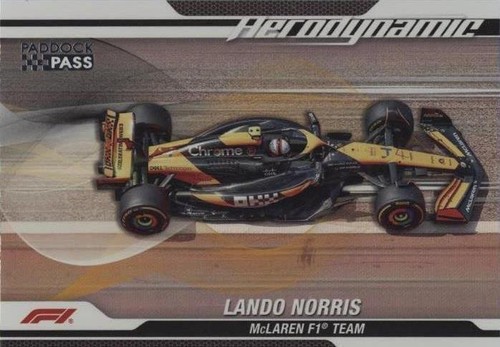 2024 Topps Paddock Pass F1 Formula 1 Red & Base - #57 Lando