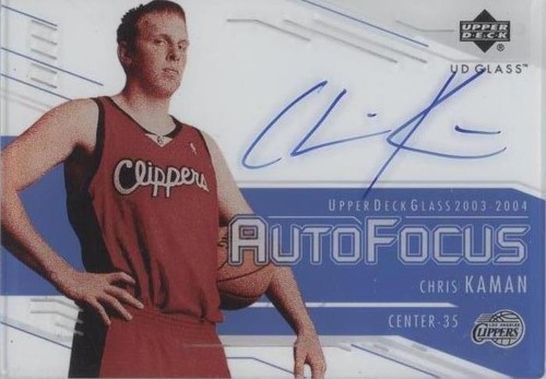 2003-04 UD Glass - Chris Kaman #CK