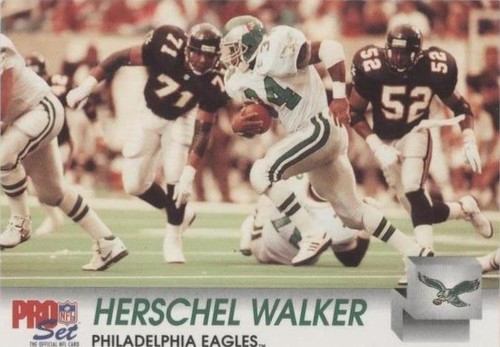 1992 Pro Set Herschel Walker #615