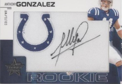 2007 Leaf Rookies & Stars Anthony Gonzalez #234