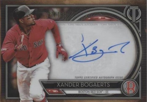2020 Topps Tribute - Xander Bogaerts #TA-XB