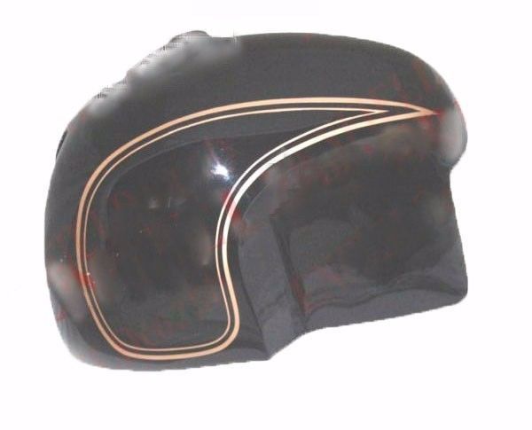 10-12 Gallon Petrol Tank Black Painted Golden Stripe For BMW Hoske Heinrich 