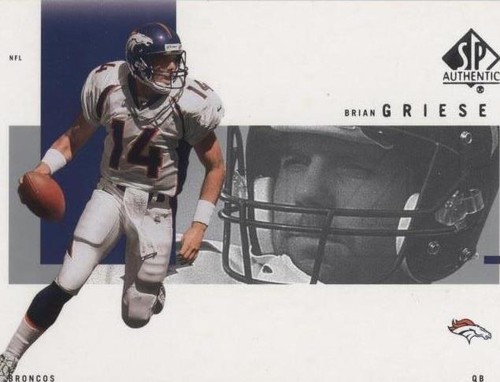 2001 SP Authentic Brian Griese #30