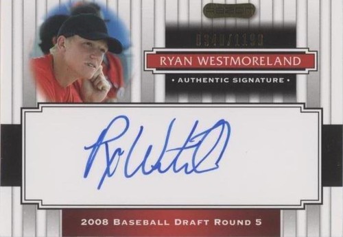 2008 Razor Signature Series - Ryan Westmoreland #151