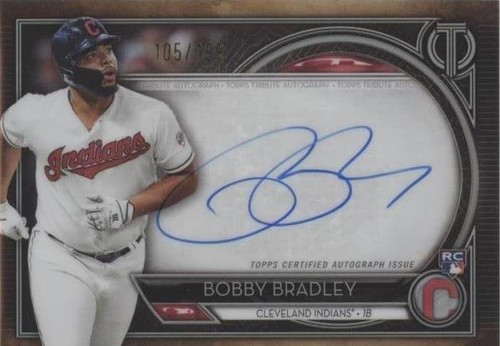 2020 Topps Tribute - Bobby Bradley #TA-BBR