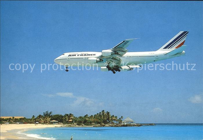 72281099 Flugzeuge Zivil Air France Boeing 747-300 F-Getb  Flugzeuge Zivil