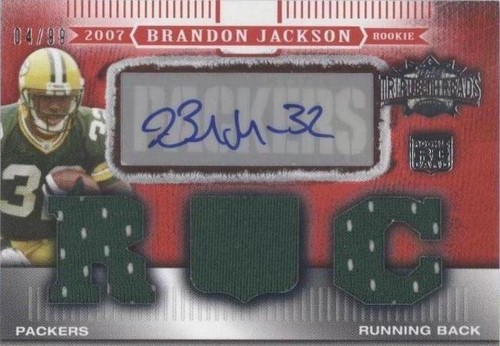 2007 Topps Triple Threads Brandon Jackson #120