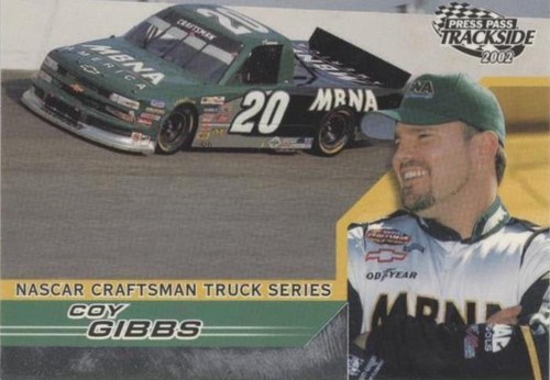 2002 Press Pass Trackside - Coy Gibbs #47