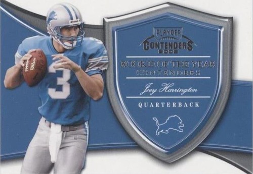 2002 Playoff Contenders Joey Harrington #ROY-6