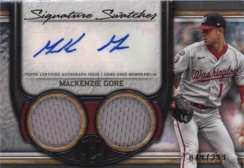 2023 Topps Museum Collection - MacKenzie Gore #SWDRA-MG