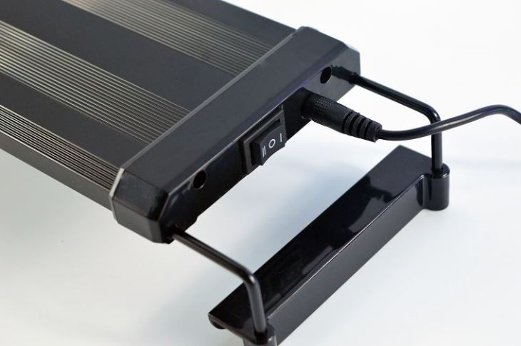 LED Aquarium Light Bar Fish Tank Lighting ZJL-60A 11w 50cm 72 LEDS Power Supply