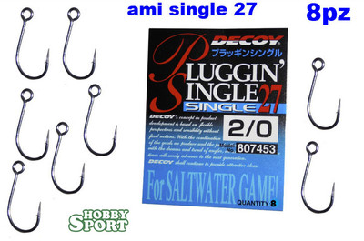 AMI  DECOY SERIE 27 PLUGGIN SINGLE  AMO  SIZE  2/0 SPINNING MARE