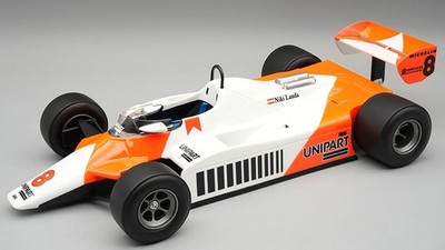 TECNOMODEL 1:18 MODELLINO AUTO STATICO MCLAREN MP4/1B LAUDA SILVERSTONE GP 1982