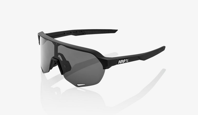 100 Percent Cycling S2 Sunglasses Soft Tact Black Smoke Lens
