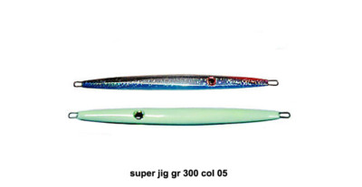 SUPER JIG ZERO DROPPER 300 GR - COLORE: 05 BLUE S - VERTICAL JIG FISHUS COLMIC
