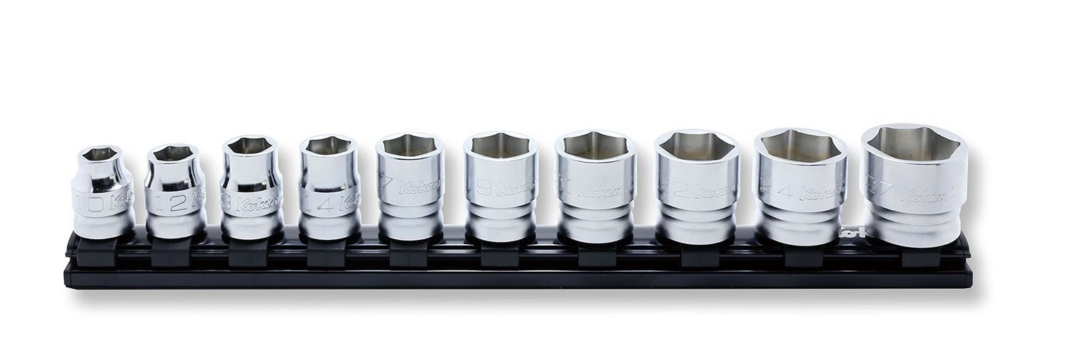 COFFRET D'OR ソフトオークル-C 2個セット 1/4 Sq. Dr. Socket Set Z-series 26 pieces w/ 72 Tooth