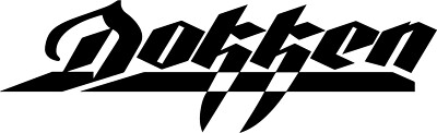 Dokken VINYL DECAL Sticker glam metal band Don John BJ guitar